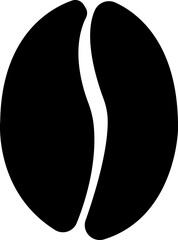 Coffee bean icon.Coffee bean icon isolated on white background. Line bean icon. Morning coffee vector.Caffeine, Coffee, Cappuccino, Mocha, Espresso, Americano.Roasted coffee beans exploding .