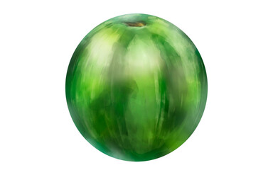 Watermelon. Fresh crunchy sweet and healthy red watermelon. whole ripe watermelon illustration. Summer fruit illustration isolated on white