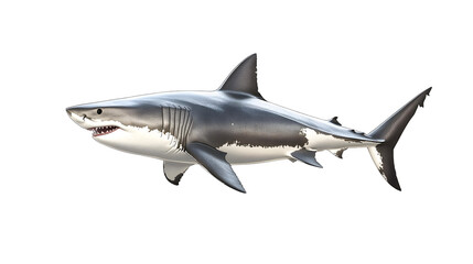 Fototapeta premium great white shark png