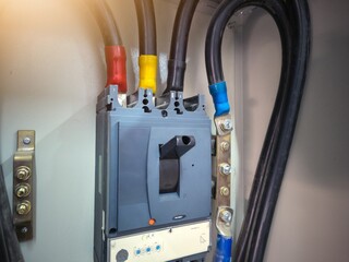 Installation  fuse breaker on the main panel distribution.