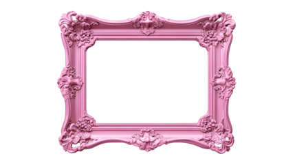 pink frame png