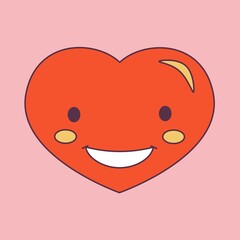 Obraz premium Colorful Retro Groovy Icons Icon Set - 8