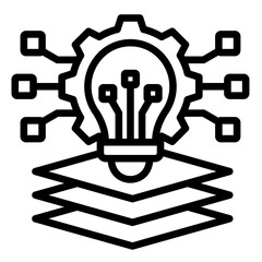 Tech Stack  Icon Element For Design