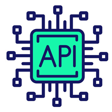Api Connection  Icon Element For Design