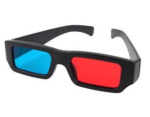 3d glasses isolated on white