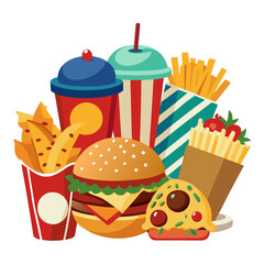 fast food icons