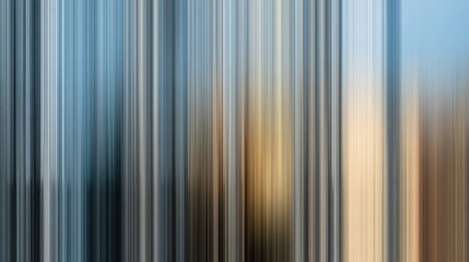 Obraz premium Abstract vertical stripes of blurred colors