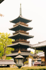 Obraz premium shikoku, JAPAN - may 2 2025 Motoyama Temple No. 70 in the Shikoku Pilgrimage