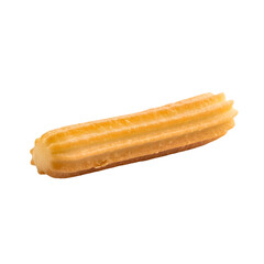 Single Churro Pastry Golden-Brown Crispy Texture.