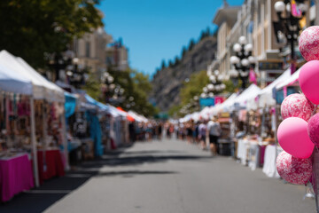 breathtaking summer landscapes and nature in  different cities across canada showcasing vibrant cultural events