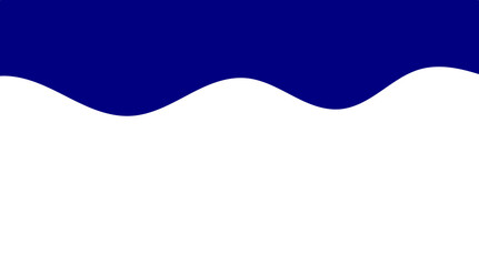 Dark blue abstract wave shape for banners, overlays, website headers, section and web backgrounds