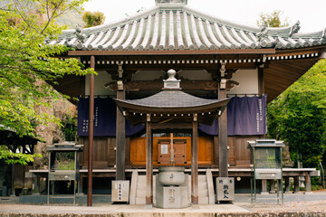 Fototapeta premium shikoku, JAPAN - may 2 2025 Mandaraji Temple No. 72 in the Shikoku Pilgrimage