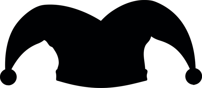 recommend clip art: Jester hat silhouette