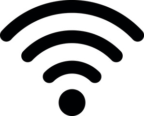 Wi fi signal icon wireless network technology