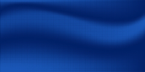 Fototapeta premium abstract halftone texture blue background in geometric style