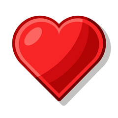 red heart icon