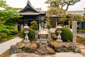 shikoku, JAPAN - may 2 2025 Koyama Temple No. 74 in the Shikoku Pilgrimage