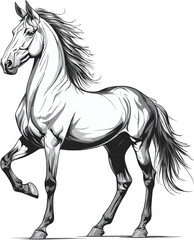 horse vector illustration