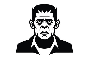 frankenstein monster vector icon