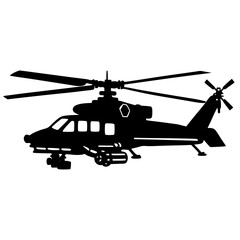 helicopter vector illustration