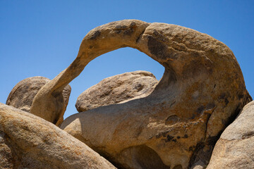 stone arch in the desert alabama hills