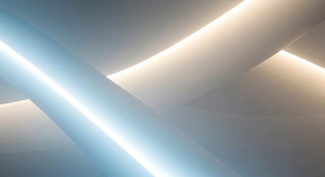 Gradient background of slightly bluish gray to bright neon white shades - Powered by Adobe