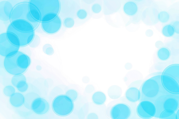 Sparkling bokeh light effects isolated on transparent background. Abstract blue bokeh festive frame. Glowing blur bokeh light PNG. Mockup, template. Shining soft circle light. Magic holiday elements