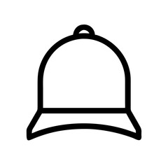Baseball cap icon vector illustration