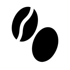 Coffee beans icon vector illustration
