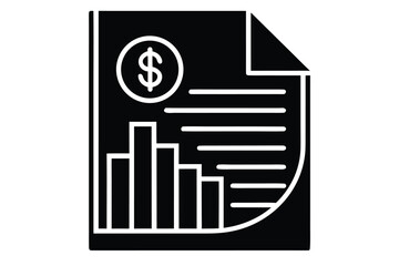 financial report icon