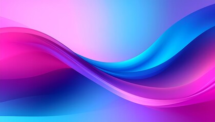 Smooth Gradient Mesh Abstract Background in Vibrant Colors
