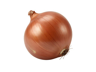 Fresh onions isolated on white background