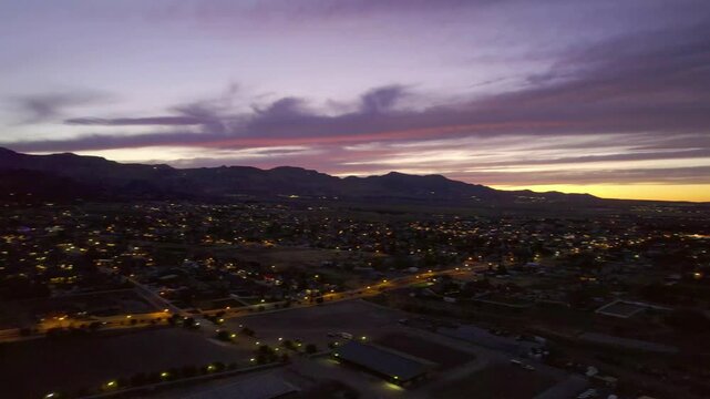 atardecer en utah ee.uu.