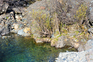 Val Gargassa: the canyon in Beigua Park, Genoa, Italy