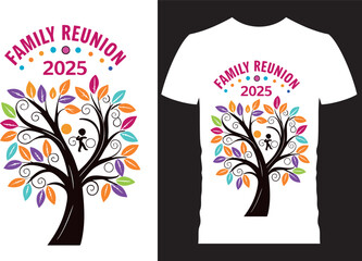 Family Reunion t shirt design