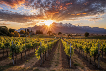 vineyard mendoza argentina wine, wine cellar, grapes, vines