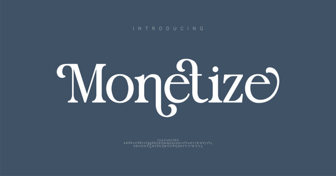 Abstract Fashion font alphabet. Typography minimalist urban sana serif digital fashion future creative logos fonts. 