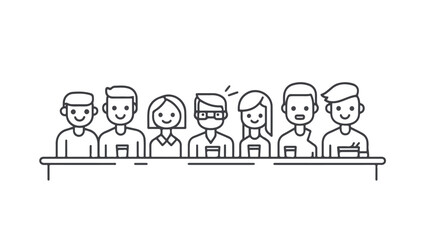 Collaborative Meeting in Coworking Space