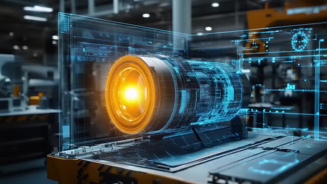 Digital Twin Technology Simulating Real-time Engine Performance