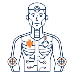 Clean medical icons and symbols for healthcare and science designs