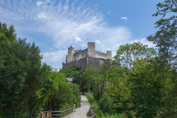 view to Hohensalzburg Fortress