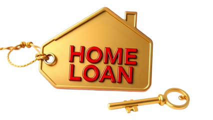 Real estate loan concept