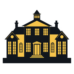 Fototapeta premium vector illustration of houses