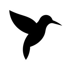 Hummingbird icon vector illustration