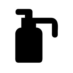 Pump bottle icon vector illustration