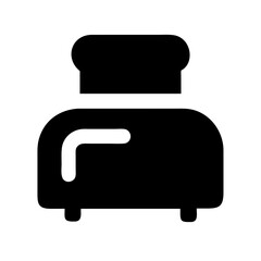 Toaster icon vector illustration