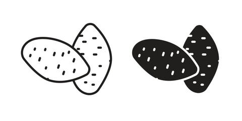 Sweet potato icons design vector graphic recourse