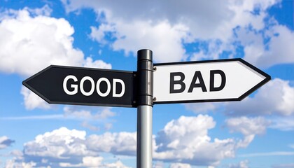 Two-way street sign choices