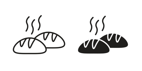 Steamed bread icons design vector graphic recourse