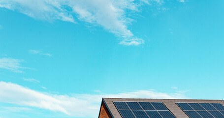 Solar panels capture sunlight efficiently for renewable energy production in residential homes